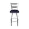 Holland Bar Stool Co OD410 Jackie Stainless Steel 36 Swivel Outdoor Bar Stool with Breeze Sapphire Seat OD41036SSOD001 - alternate 8